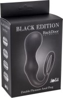 Plug-Double Pleasure Anal Plug Black Lola Toys