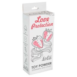 Toy Powder Love Protection - Strawberry and Cream 30g Lola Toys