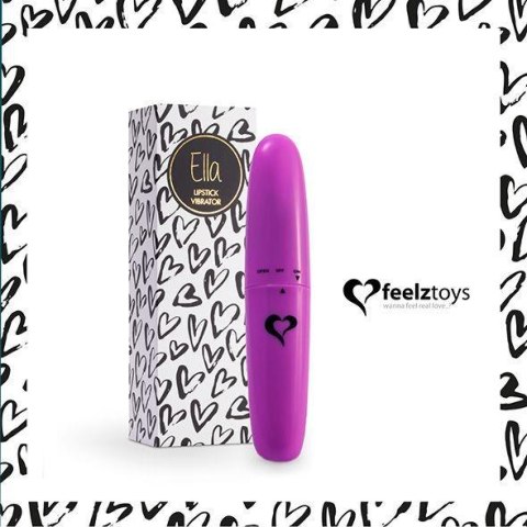 FeelzToys - Ella Lipstick Vibrator Purple FeelzToys