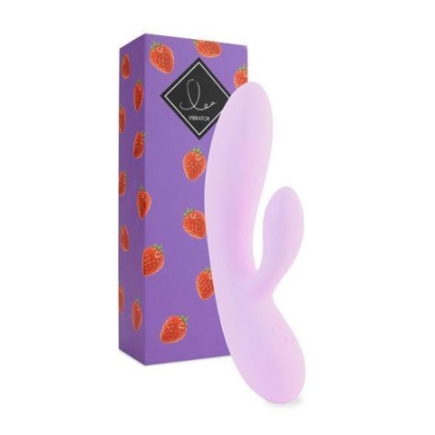 FeelzToys - Lea Rabbit Vibrator Strawberry FeelzToys