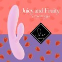 FeelzToys - Lea Rabbit Vibrator Strawberry FeelzToys