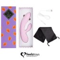 FeelzToys - Lea Rabbit Vibrator Strawberry FeelzToys