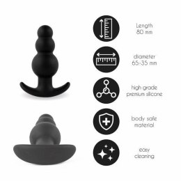 FeelzToys - Plugz Buttplug Zwart Nr. 1 FeelzToys