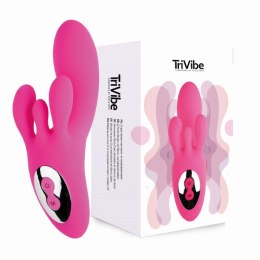 FeelzToys - TriVibe G-Spot Vibrator with Clitoral & Labia Stimulation Pink FeelzToys