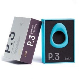 Laid - P.3 Siliconen Cockring 38 mm Blauw Laid