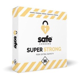 SAFE - Condoms Super Strong for Extra Safety (36 pcs) Safe