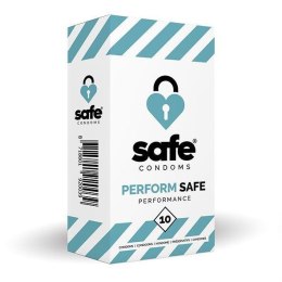 SAFE - Condooms Presteren Veilige Prestaties (10 stuks) Safe