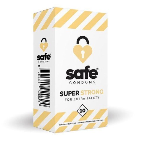 SAFE - Condooms Super Strong voor extra veiligheid (10 stuks) Safe