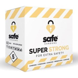 SAFE - Condooms Super Strong voor extra veiligheid (5 stuks) Safe