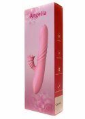 Wibrator ogrzewany z sex masażerem 20 trybów 23cm B - Series Lyla