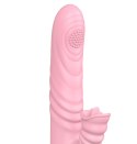 Wibrator posuwisty z sex masażerem 20 trybów 23cm B - Series Lyla