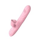 Wibrator posuwisty z sex masażerem 20 trybów 23cm B - Series Lyla