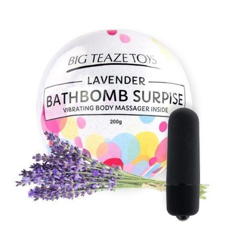 Big Teaze Toys - Bath Bomb Surprise with Vibrating Body Massager Lavender Big Teaze Toys