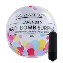 Big Teaze Toys - Bath Bomb Surprise with Vibrating Body Massager Lavender Big Teaze Toys