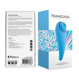 FeelzToys - FemmeGasm Tikkende & Kietelende Vibrator Turqoise FeelzToys