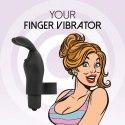 FeelzToys - Magic Finger Vibrator Zwart Czarny FeelzToys