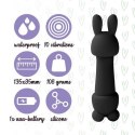 FeelzToys - Mister Bunny Massage Vibrator met 2 Dopjes Zwart FeelzToys