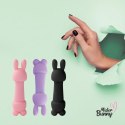 FeelzToys - Mister Bunny Massage Vibrator met 2 Dopjes Zwart FeelzToys