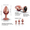 Ozdobny korek analny metal dorcel diamond plug 8cm Dorcel