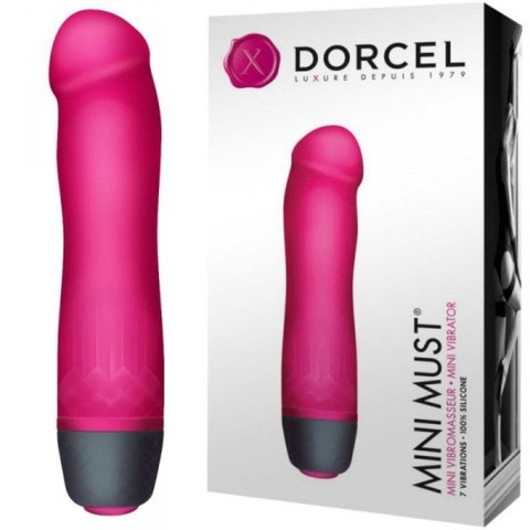 Wibrator klasyczny dorcel mini must 7trybów 12cm Dorcel