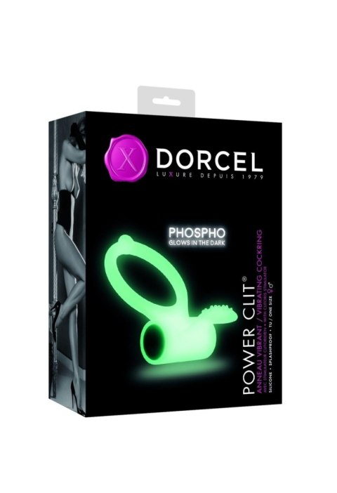 Wibrujący pierścień na penisa dorcel power clit Dorcel