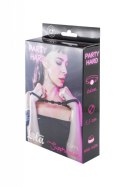 Kajdanki-Silicone Handcuffs Party Hard Suppression Black Lola Games