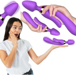 Masażer różdżka wibrator królik 9 trybów 23 cm sex B - Series Joy