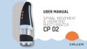 CRUIZR-CP02 Rotating And Vibrating Automatic Masturbator With Adapter Cruizr