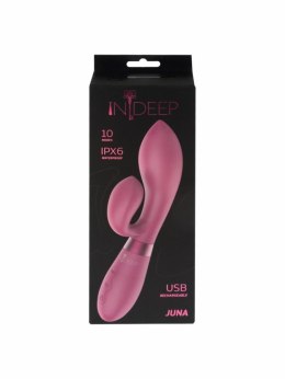 Wibrator-Rechargeable Vibrator Indeep Juna Magenta Indeep