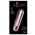 Wibrator-Rechargeable vibrating Bullet Indeep Clio Pink Indeep