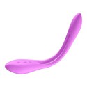 Wibrator podwójny Satisfyer Elastic Joy 10 trybów 23cm fioletowy Satisfyer