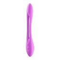 Wibrator podwójny Satisfyer Elastic Joy 10 trybów 23cm fioletowy Satisfyer