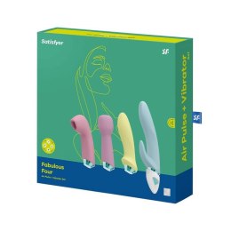 Zestaw wibrator masażer satisfyer fabulous four x4 Satisfyer