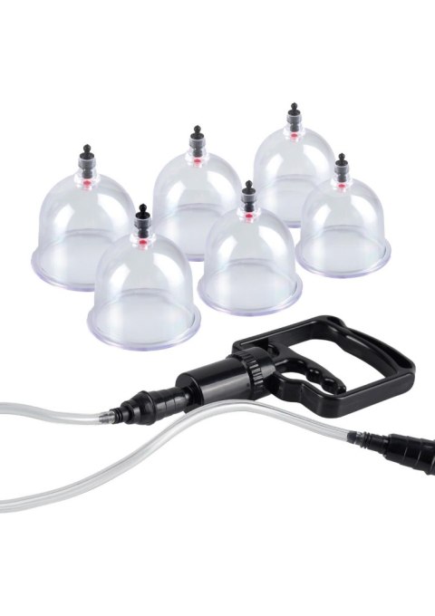 Beginners 6 pc. Cupping Set Transparent