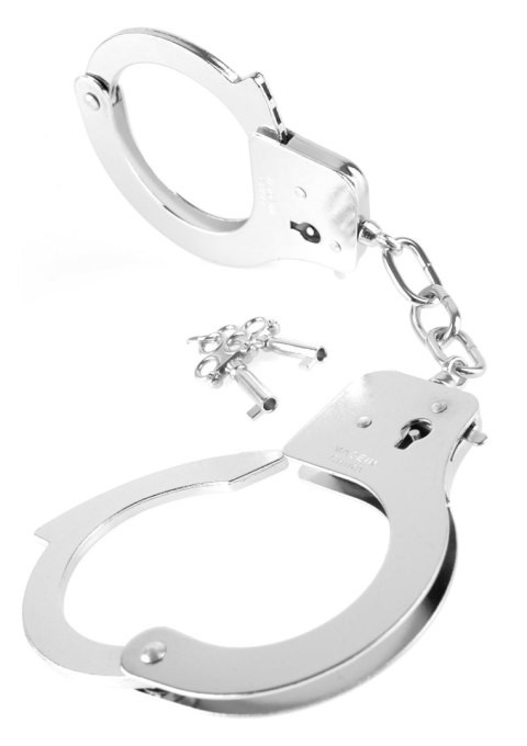 Designer Metal Handcuffs Silver