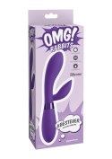 OMG Bestever Silicone Vibrator Purple