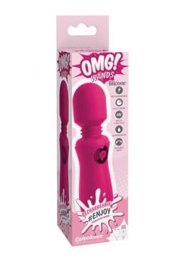 OMG Enjoy Vibrating Wand Fuchsia