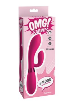 OMG Mood Silicone Vibrator Fuchsia