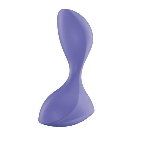 Korek analny gładki wibrujący silikonowa zatyczka Satisfyer