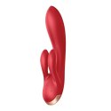 Wibrator-Double Flex Connect App (Red) Satisfyer