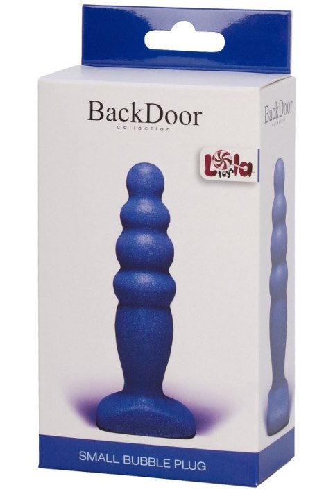 Anal Stimulator Small Bubble Plug Blue Lola Toys