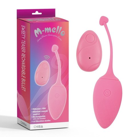 Jajeczko wibrujące waginalne stymulator 10 trybów M-mello