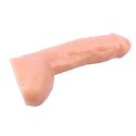 Naturalny realistyczny penis dildo sex jądra 20cm T-skin