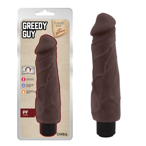 Realistyczny wibrator klasyczny penis członek 24cm T-skin Real