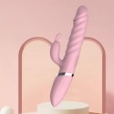 Wibrator-Rebecca Pink - Heating / Thrusting / 18 Vibrating functions USB B - Series Lyla