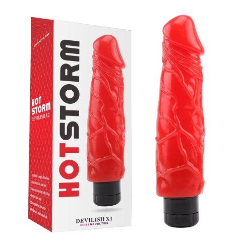 Wibrator realistyczny gruby penis członek sex 20cm Hot Storm