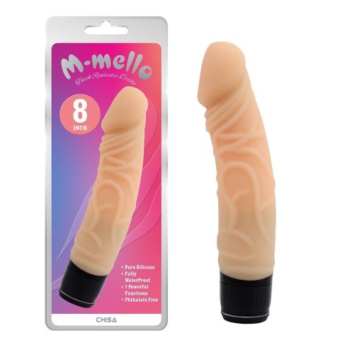 Wibrator realistyczny penis członek 19cm 7 trybów M-mello