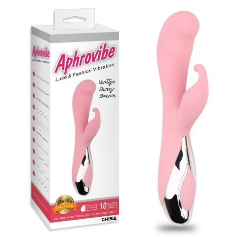 Wibrator wielofunkcyjny króliczek 10 trybów 19cm Aphrovibe