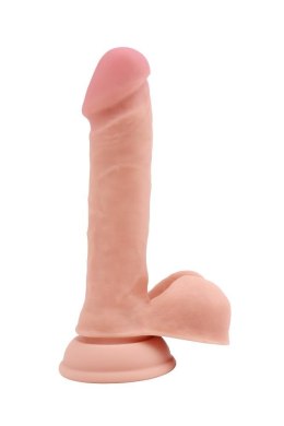 Dildo z przyssawką realistyczny penis jądra 19cm Pure Naturally