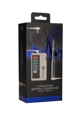 E-stim Urethral Sounding Set - Small - Silver Ouch!